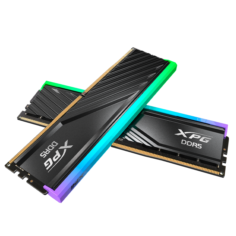Memoria RAM XPG Lancer Blade RGB DDR5, 6000MHz, 2x24GB, ECC, CL30, XMP, Negro, AX5U6000C3024G-DTLABRBK/ /MAX. 1 X CLIENTE