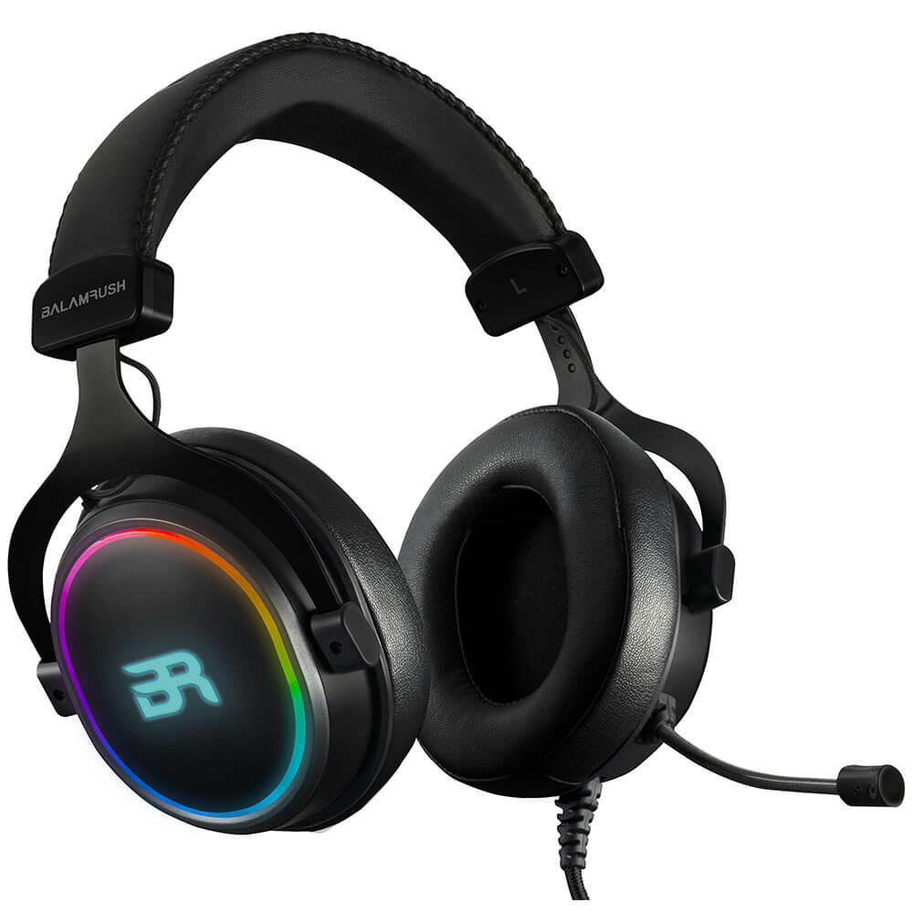 Diadema Gamer Balam Rush Orphix RGB 7.1 Canales, Led RGB, BR-922982