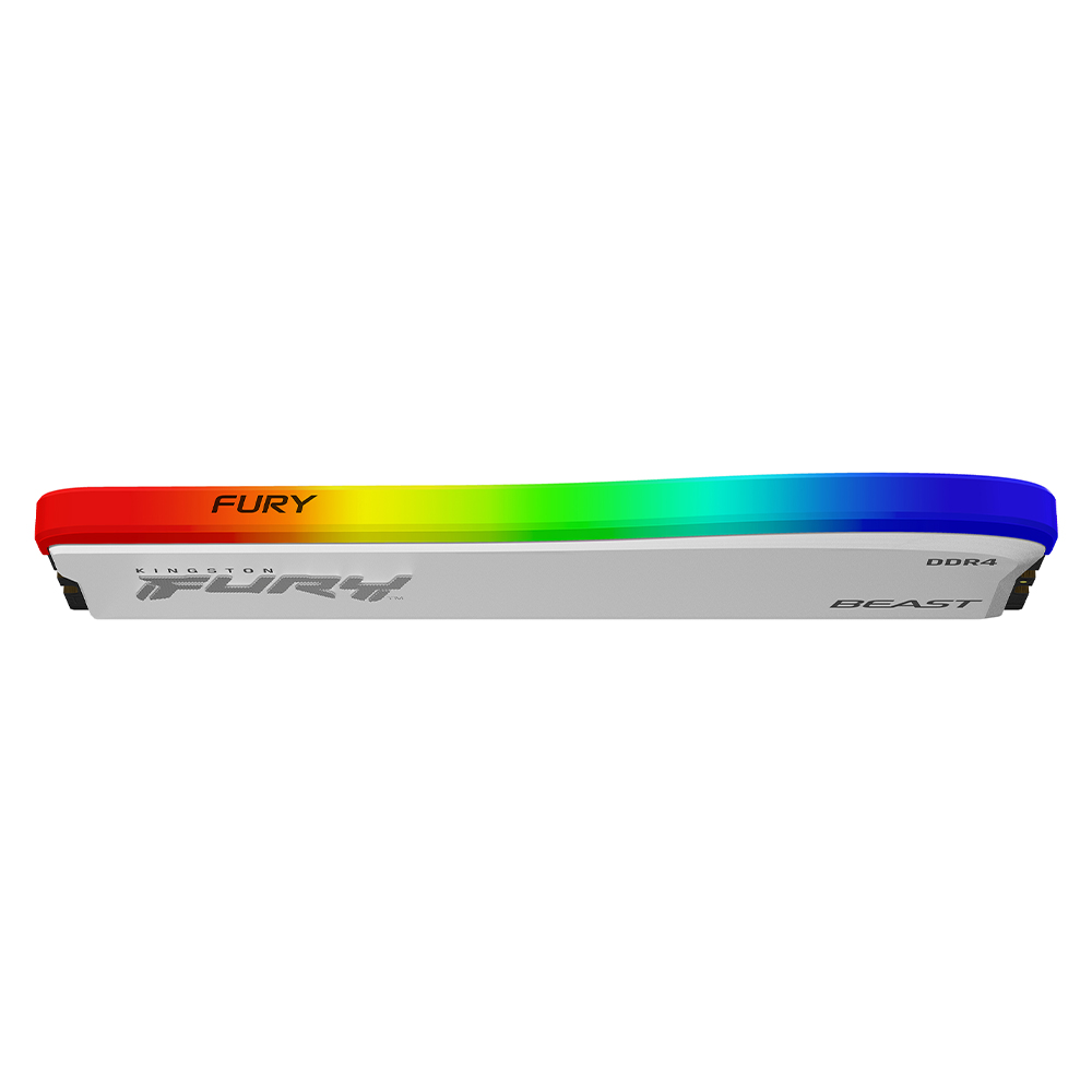 Memoria RAM 16GB 3200MHz Kingston Fury Beast DDR4 RGB SPECIAL EDITION, 1 Modulo White, Intel XMP y AMD AMP, KF432C16BWA/16, ram blanca, memoria rgb, ram 3200MHz, promofury /MAX. 1 X CLIENTE - Image 4