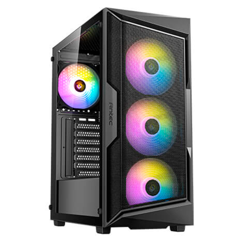 Gabinete Antec AX61 Elite, Midi-Tower, ATX/ITX/Micro-ATX, USB 3.0/2.0, 4 Ventiladores Instalados ARGB, Negro