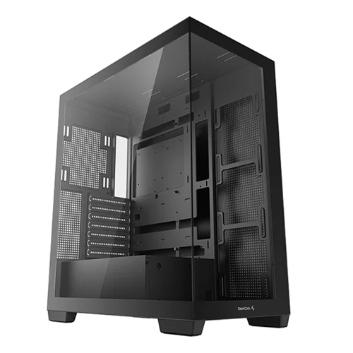 Gabinete DeepCool CG580, Midi-Tower, ATX/Micro-ATX/Mini-ITX, USB 3.0, Sin Fuente, Negro, R-CG580-BKNNDA0-G-1