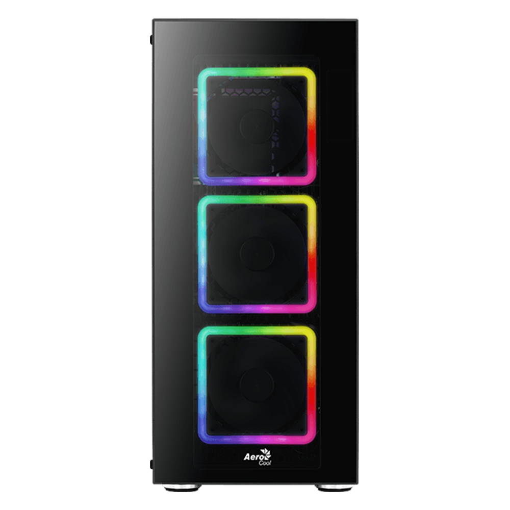 Gabinete Aerocool Tor Pro RGB, Negro, Cristal Templado, E-ATX, USB 3.0, HD Audio - Image 4