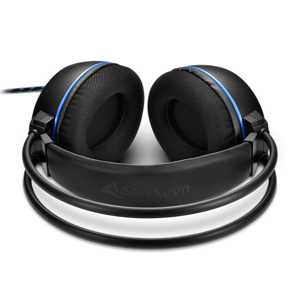 Diadema Gamer Sharkoon Skiller SGH10, 3.5mm Connector, Micrófono Extraíble, Sistema de Cableado Modular, SGH10 BLACK, SGH10 - Image 3