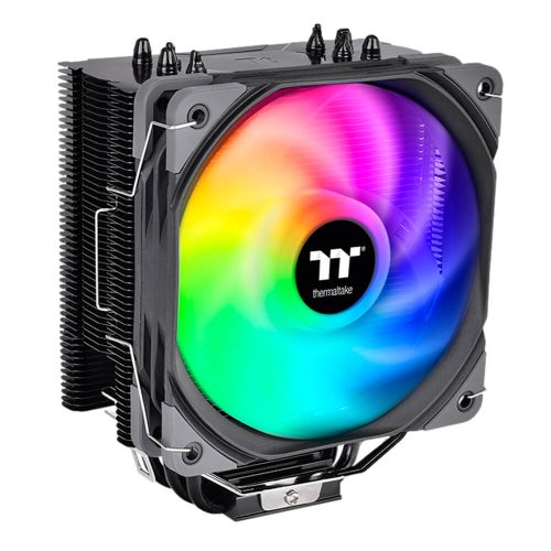 Disipador para CPU Thermaltake UX200 SE, ARGB, 120mm, 800-1800RPM, Negro-Blanco, CL-P105-AL12SW-A