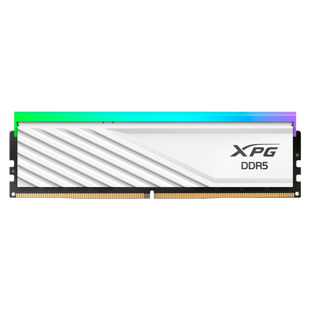 Memoria RAM XPG Lancer Blade RGB DDR5, 6000MHz, 2x24GB, ECC, CL30, XMP, Blanco, AX5U6000C3024G-DTLABRWH XMP/EXPO incompatible con Ryzen 8000 series /MAX. 1 X CLIENTE - Image 2