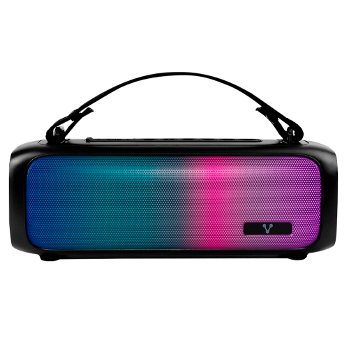 Bocina Portátil Vorago BSP-260, Inalámbrica, Iluminación RGB, BSP-260