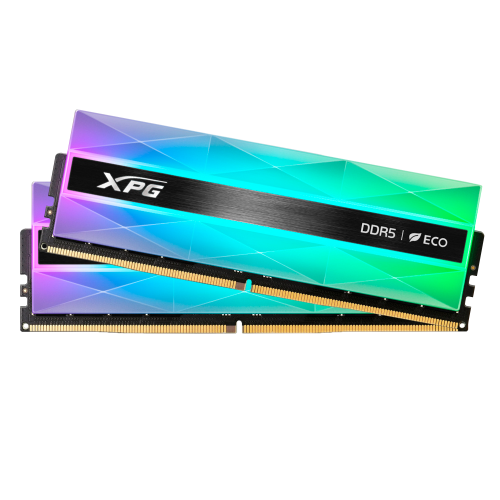 Kit Memoria RAM XPG Lancer Neon RGB DDR5, 6400MHz, 32GB (2x16GB), CL32, XMP/EXPO, AX5U6400C3216G-DCLANRSG /MAX. 1 X CLIENTE
