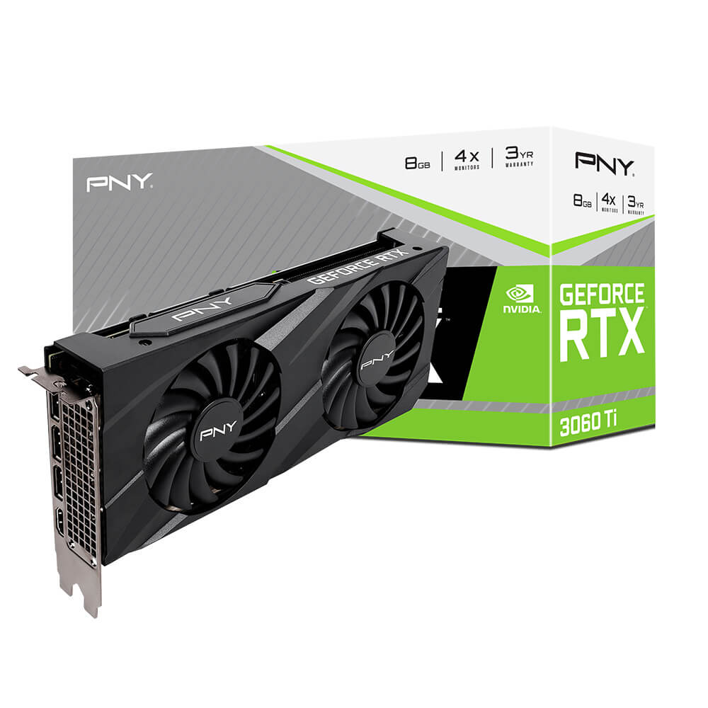 Tarjeta de video NVIDIA GeForce RTX 3060Ti 8GB, PNY Vero Dual Fan, LHR, 8GB 256-bit, GDDR6, PCI Express 4.0, VCG3060T8LDFBPB1 - Image 11