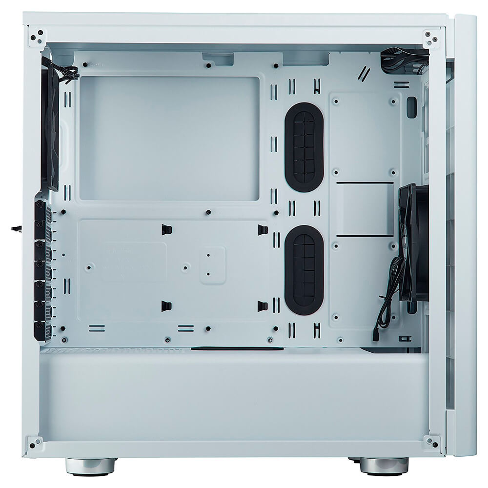 Gabinete Corsair Carbide 275R TG Blanco, Cristal Templado, Led White, CC-9011133-WW - Image 5