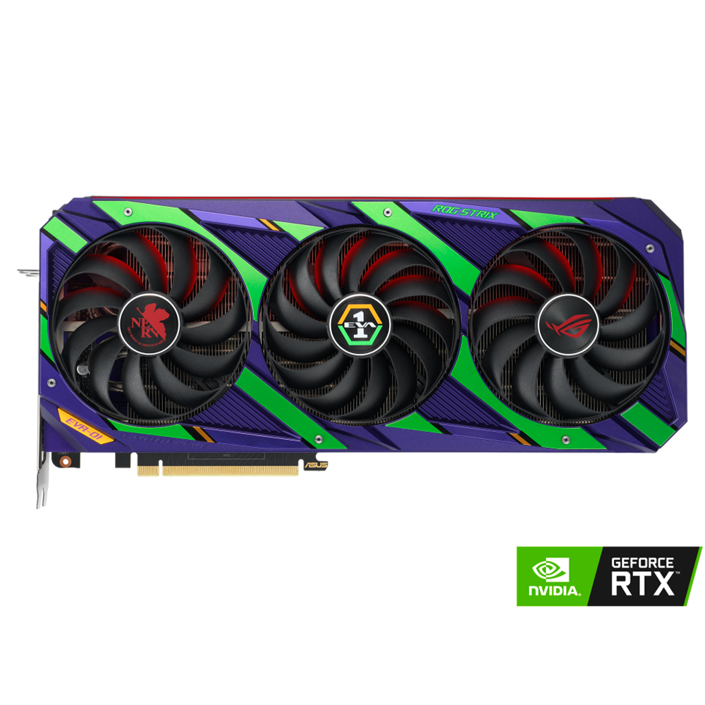 Tarjeta de Video Nvidia GeForce RTX 3090 OC 24GB, ASUS ROG STRIX EVANGELION, 3 AÑOS DE GARANTIA NACIONAL, ASUSEVA, ROG-STRIX-RTX3090-O24G-EVA - Image 2