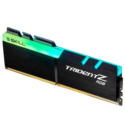 Memoria RAM 16GB DDR4 GSkill Trident Z RGB 3200Mhz 1x16GB, F4-3200C16S-16GTZR /MAX. 1 X CLIENTE