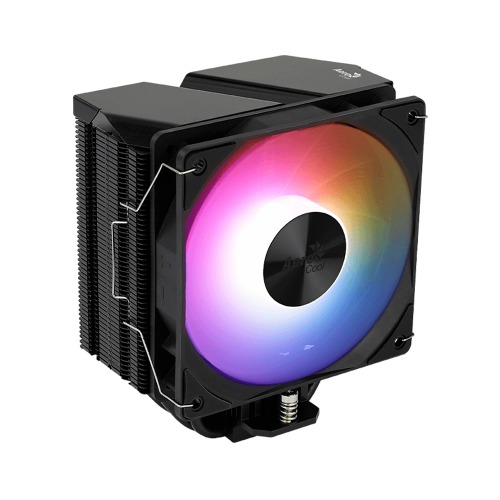 Disipador Aerocool Rime 4 LED RGB, 120mm, 800-1800RPM, Negro, Aluminio, RIME 4