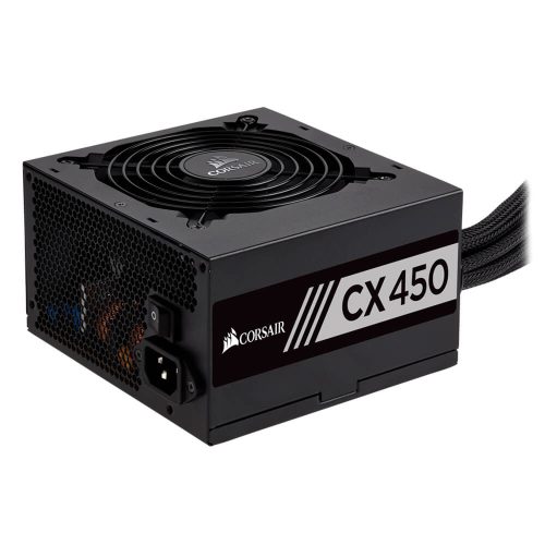 Fuente de poder Corsair CX450, 80 Plus Bronze, 450W - CP-9020120-NA