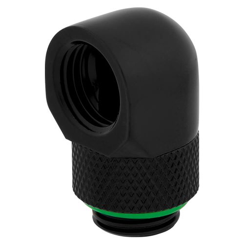 Adaptador giratorio 90° Corsair Hydro X Series XF, Pack de 2 unidades, Negro, CX-9055009-WW