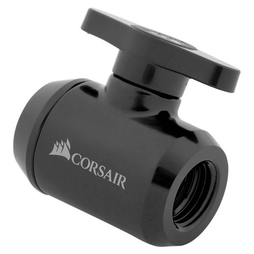 Válvula de bola Corsair Hydro X Series XF, Negro, CX-9055019-WW