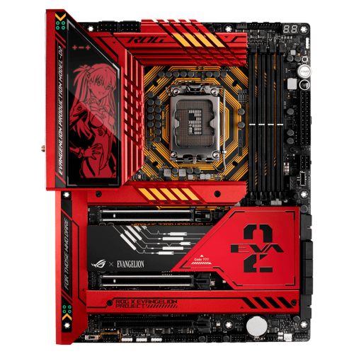 Tarjeta Madre Asus ROG MAXIMUS HERO Z790 EVANGELION EVA-02 EDITION, DDR5, Socket Intel LGA1700, Intel Z790, ROG-MAXIMUS-Z790-HERO-EVA-02, ASUSEVA
