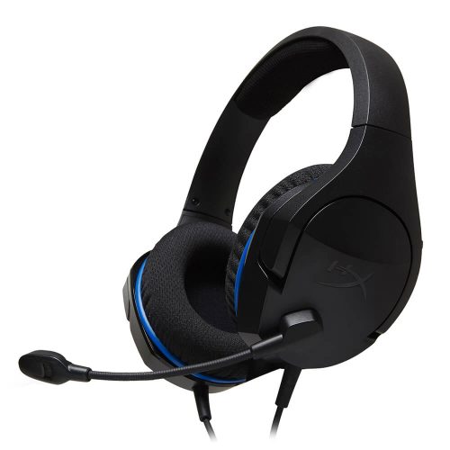 Diadema HyperX Cloud Stinger Core, PS4, Xbox One y Nintendo Switch con Microfono Alambrica Estereo Colores 3.5mm, HX-HSCSC-BK