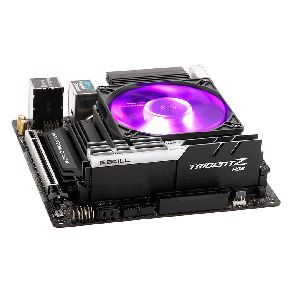 Disipador Low Profile para CPU Disipador y Ventilador para Procesador Cooler Master Masterair G200P - 120mm X1 Intel y AMD, RGB Aura Sync, MAP-G2PN-126PC-R1 - Image 6