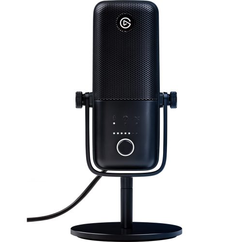 Microfono Profesional Elgato Wave:3 Wired USB, Certificado por Streamlabs, 10MAB9901