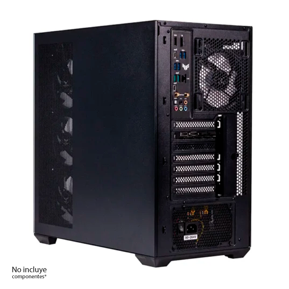 Gabinete Naceb Nebula, Cristal Templado, ATX, Negro, 3 Ventiladores Preinstalados, Led ARGB, USB 3.0, Black, NA-0637N - Image 4