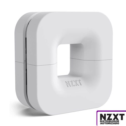 Accesorio Magnetico Porta Diadema para Gabinete, NZXT PUCK Blanco - BA-PUCKR-W1