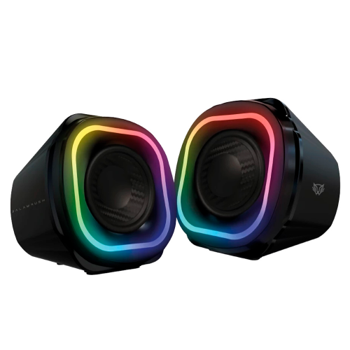Bocina Balam Rush Gaming Glimm Quad BG555, Alámbrico/Inalámbrico, 2.0 Canales, 10W RMS, Negro, BR-937023