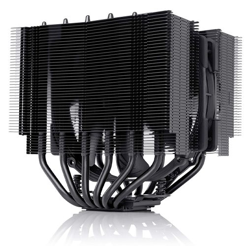 Disipador para CPU Noctua NH-D15S chromax.black, 140mm, Intel y AMD (Listo para LGA1700, TG-H-001-RS