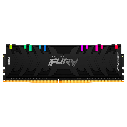 Memoria RAM DDR4 16GB 3200MHz Kingston Renegade RGB 1 Modulo Negro, KF432C16RB1A/16, /MAX. 1 X CLIENTE