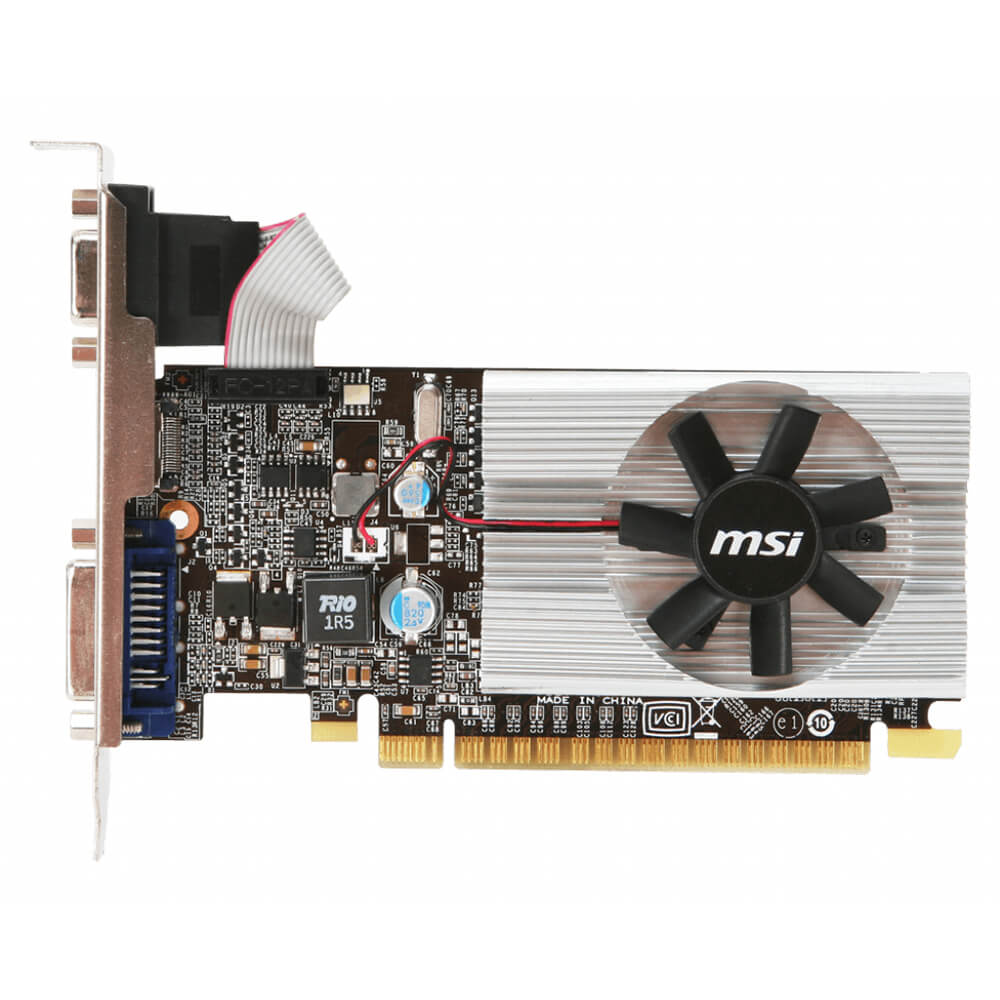 Tarjeta de video NVIDIA GeForce 210 1GB GDDR3 HDMI/VGA/DVI MSI Low Profile N210-MD1G-D3 - Image 3