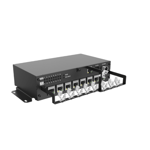 HIKVISION AE-MS8400(RJ45/8) Switch PoE para Soluciones Moviles, Conexión RJ45