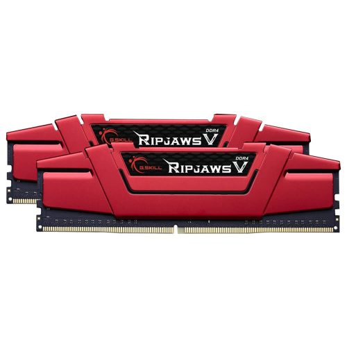 Memoria Ram Gskill Ddr4 16gb Ripjaws V Roja 2666mhz 2x8, F4-2666C19D-16GVR /MAX. 1 X CLIENTE