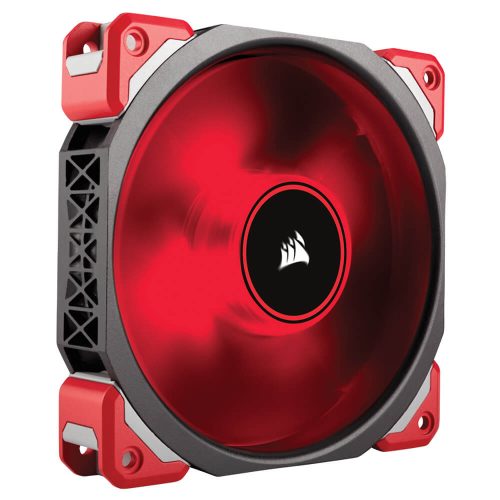 Ventilador para Gabinete - Corsair ML120 Rojo, Levitación Magnetica, 120mm, CO-9050042-WW