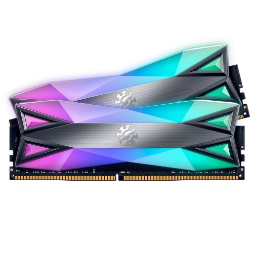 Memoria RAM DDR4 16GB 3600MHz XPG D60G RGB, Aura Sync, 2X8GB, AX4U36008G18I-DT60 /MAX. 1 X CLIENTE