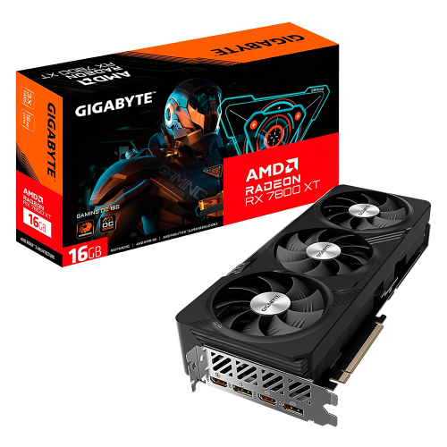 Tarjeta de Video Gigabyte AMD RX 7800 XT, 16GB, 256-bit GDDR6, PCI Express 4.0, GV-R78XTGAMING OC-16GD