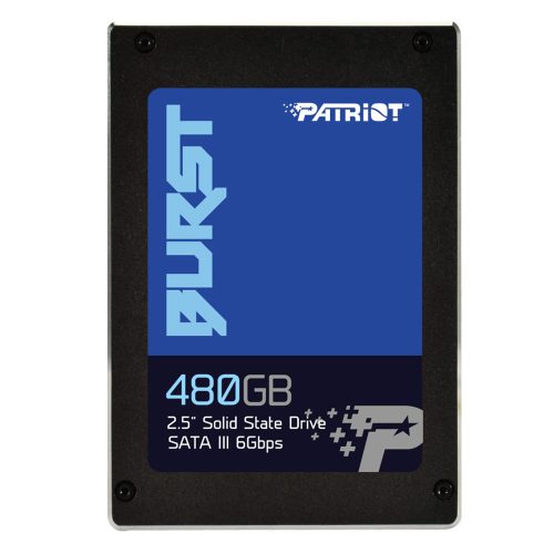 Unidad de Estado Solido Patriot Burst 480GB SATA 3, Laptop o PC, PBU480GS25SSDR /MAX. 1 X CLIENTE