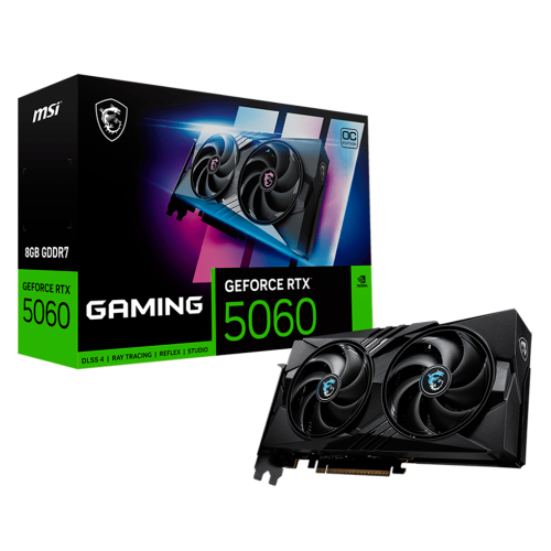 Tarjeta de Video MSI NVIDIA GeForce RTX 5060 GAMING OC Edition, 8GB 128-bit GDDR7, PCI Express x16 5.0, 912-V537-023