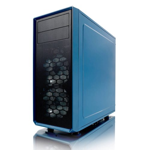 Gabinete Fractal Design Focus G Petrol Blue, mITX mATX ATX, FD-CA-FOCUS-BU-W