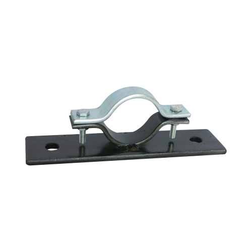 TOTAL GROUND AM-TG/3 Abrazadera Doble Omega, fabricada en Acero para instalación de mástil de 2″ en muros verticales