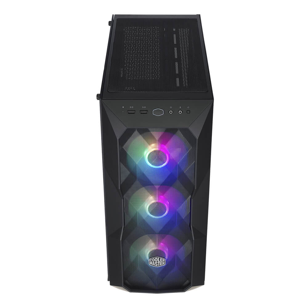 Gabinete Cooler Master MasterBox TD500 Mesh, Negro, Con Ventana, Midi-Tower, ATX, EATX. Micro ATX, Mini-ITX,, USB 3.2, Sin Fuente, MCB-D500D-KGNN-S01 - Image 4