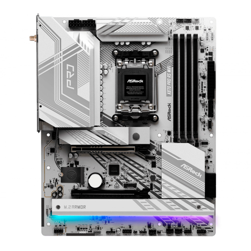 Tarjeta Madre ASRock X870 Pro RS WIFI, ATX, Socket AM5, AMD X870, Up to 256GB DDR5, X870 PRO RS WIFI