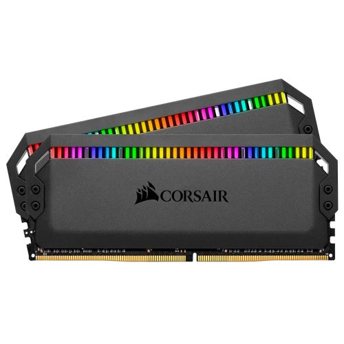 Memoria RAM DDR4 16GB 3000MHz Corsair Dominator Platinum RGB Black Kit 2x8GB, CMT16GX4M2C3000C15 /MAX. 1 X CLIENTE