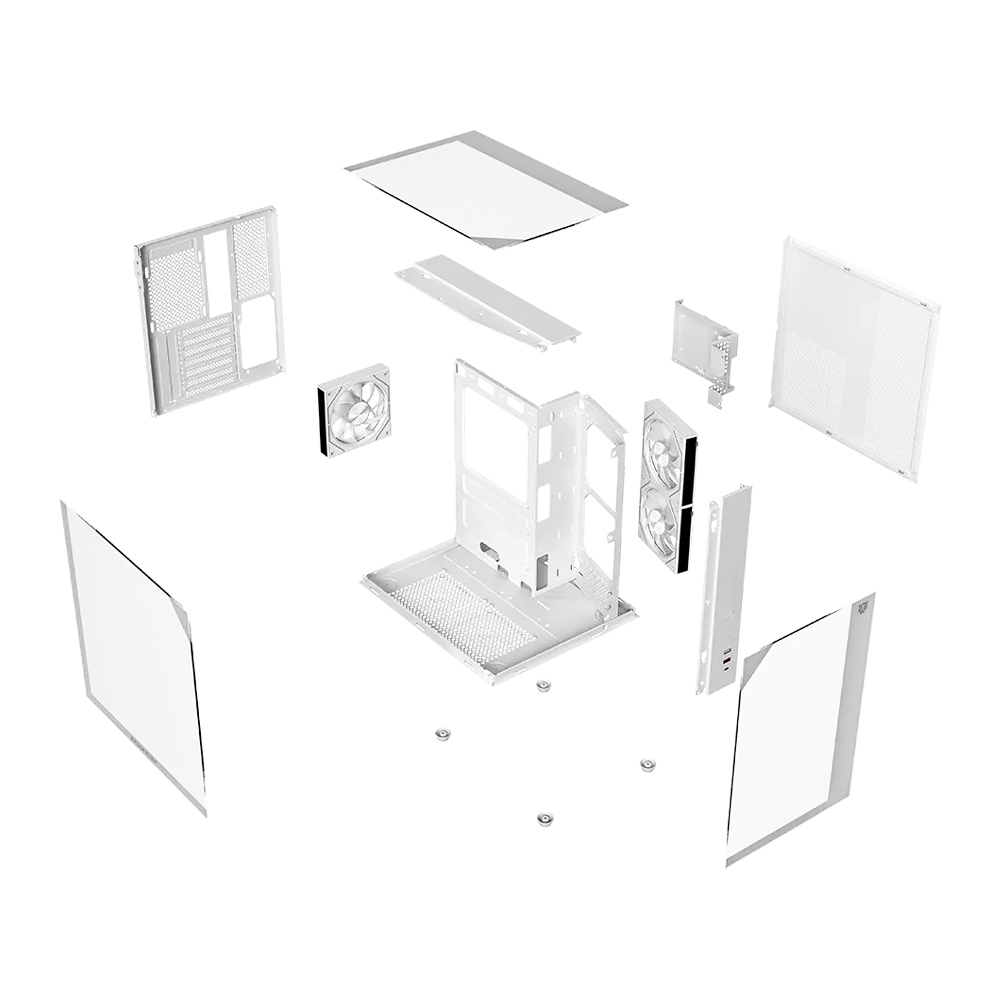 Gabinete Balam Rush Tank Majestic 6600, Midi-Tower, ATX/Micro-ATX/ ITX, USB 2.0/3.0, Sin Fuente, 3 Ventiladores Instalados, BR-941532 - Image 5