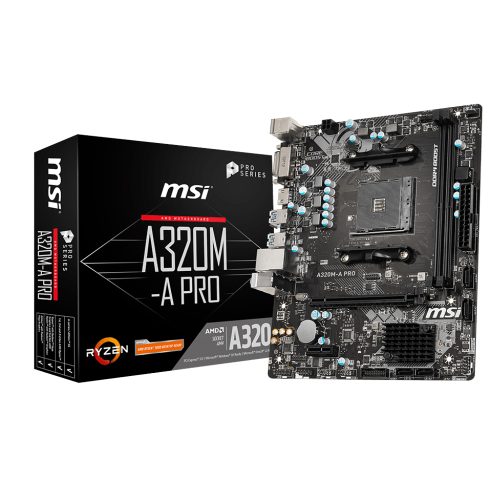 Tarjeta Madre MSI A320M-A PRO Socket AM4 AMD A320 Micro ATX, DDR4