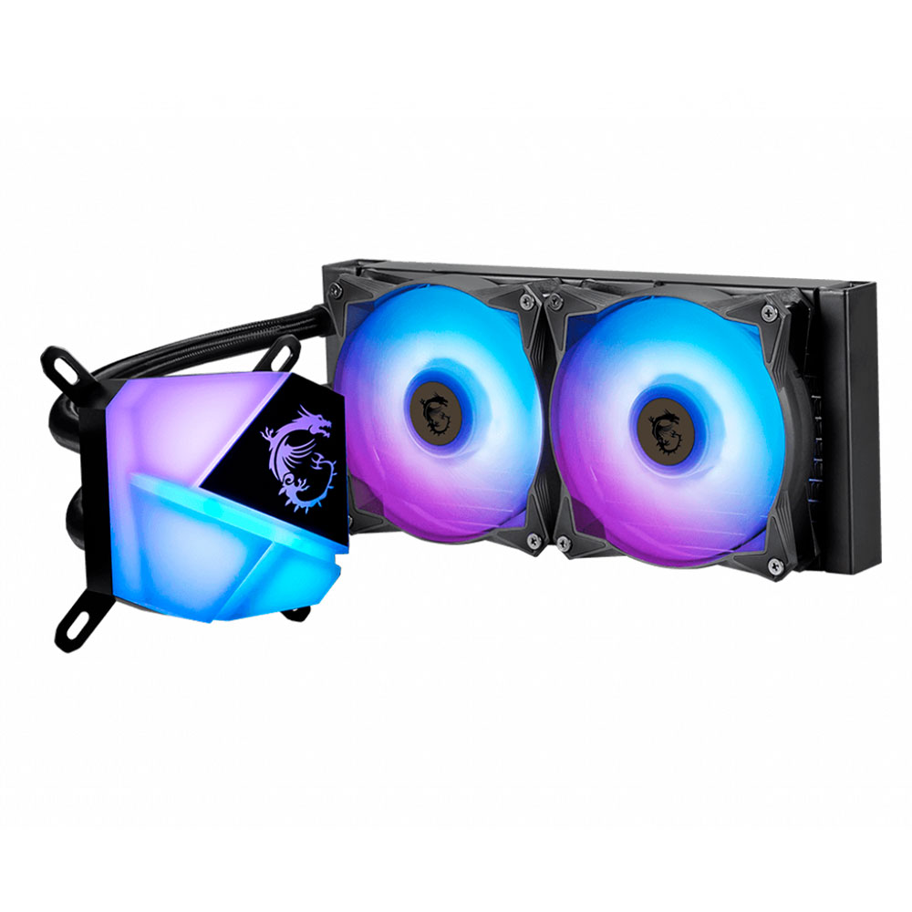 Sistema de Enfriamiento Liquido AIO MSI MAG CORELIQUID C240 - 240mm Listo para Intel LGA1700 y AMD / - Image 2