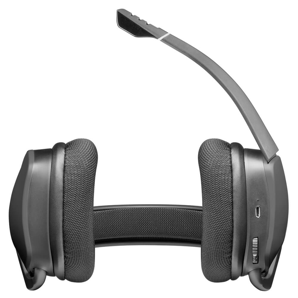 Diadema Gamer Corsair Void RGB Elite Wireless 7.1, Black, PC, Iluminación RGB iCue, RECERTIFICADO, CA-9011201-NA/RF - Image 3