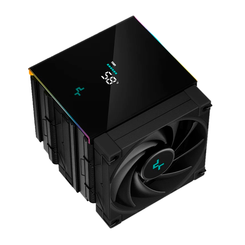 Disipador para CPU DeepCool AK620 Digital, 120mm, 500-1850RPM, Negro, RGB, R-AK620-BKADMN-G