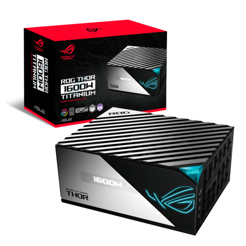 Fuente de Poder ASUS ROG Thor 1600W Titanium 80 PLUS Titanium, 20+4 pin ATX, 135mm /