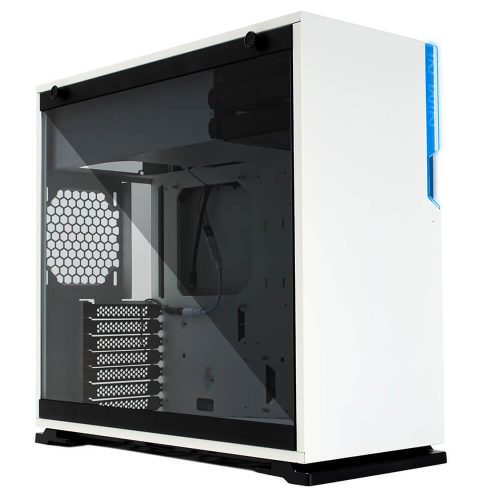 Gabinete InWin 101C RGB White, USB 3.1, Audio HD, ATX, Aura Sync - RGB Fusion - MSI Light etc.