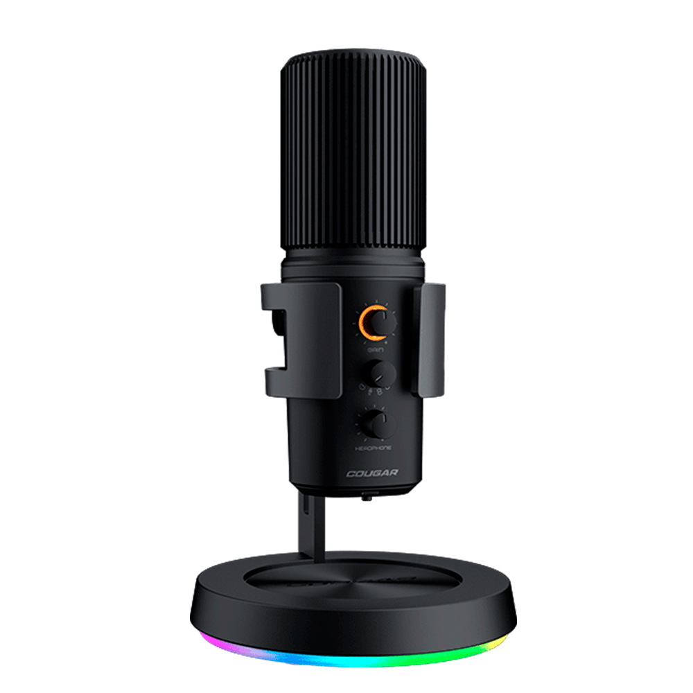 Micrófono Profesional para Gaming, Cougar Screamer X/ Conectividad USB 3.0, Base aislante y Stand incluidos, 3H500MK3B.0001 - Image 3