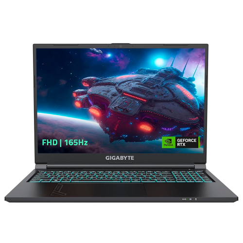 Laptop Gamer GIGABYTE G6 KF, 16, FHD 1920x1200, 165Hz, NVIDIA GeForce RTX 4060, Intel Core i7-13620H, 16GB DDR5 RAM, 1TB SSD, G6 KF 2024